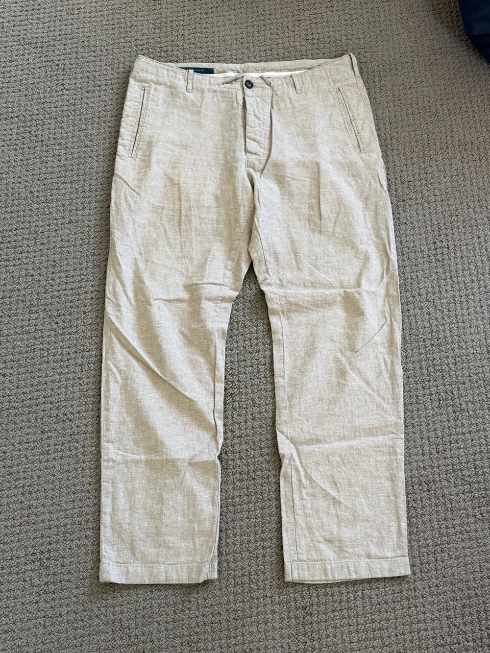 Perry Ellis Light Beige Chino Pants